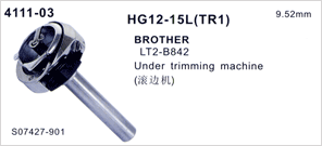 HG12-15L(TR1), S07427-901 Rotary hook BROTHER LT2-B842, 847