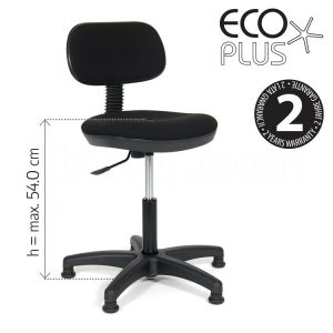 ECO PLUS Idustrial upholstered chair with pneumatic lift