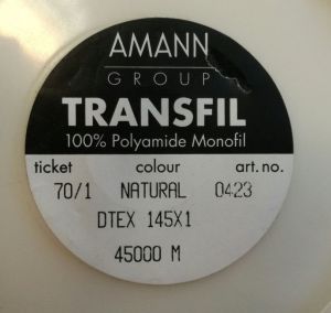 Transfil 70 Polyamid monofill	for needles Nm 70 - 90, 45.000 m SSP	