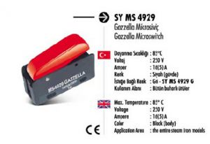 SY MS 4929 Микроключе за електропарна ютия