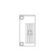 S08723-0-01 BROTHER Throat plate