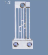 148864-0-01 BROTHER Throat plate 